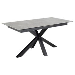 Zuvio Uitschuifbare Eettafel Grijs Keramiek 210cm