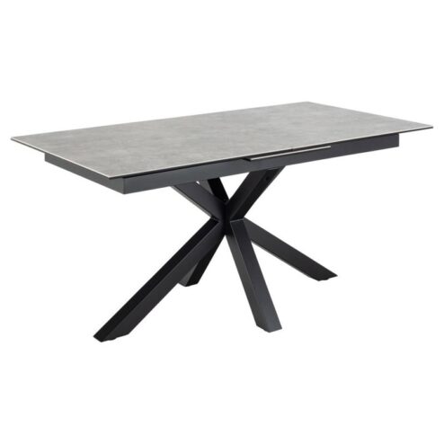 Zuvio Uitschuifbare Eettafel Grijs Keramiek 210cm