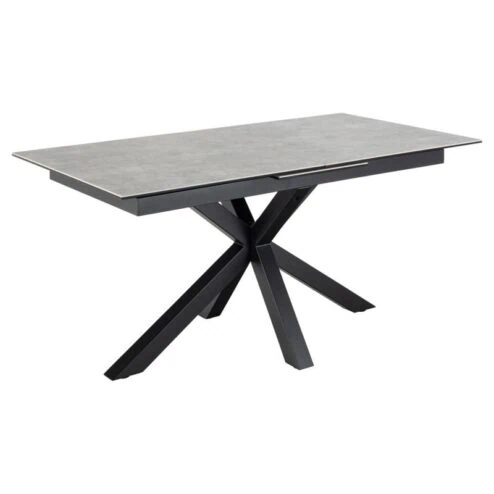 Zuvio Uitschuifbare Eettafel Grijs Keramiek 210cm