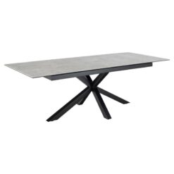 Zuvio Uitschuifbare Eettafel Grijs Keramiek 240cm