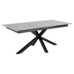 Zuvio Uitschuifbare Eettafel Grijs Keramiek 240cm