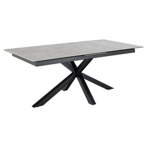 Zuvio Uitschuifbare Eettafel Grijs Keramiek 240cm
