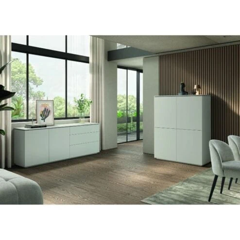 Bravien Dressoir Ivoor 210cm