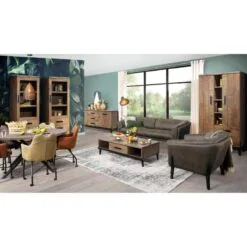 Briswick Vitrinekast 1 deur 67cm