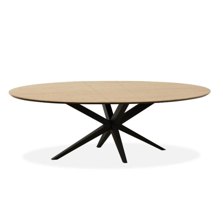 Calvenza uitschuifbare Eettafel ovaal 180/237cm - Zelf samenstellen