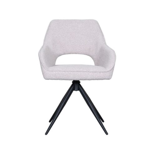 Eetkamerstoel Finley Naturel Boucle