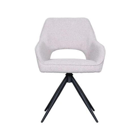 Eetkamerstoel Finley Naturel Boucle