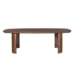 Eettafel Martin Deens ovaal Bruin 240cm
