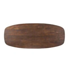 Eettafel Martin Deens ovaal Bruin 240cm