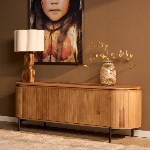 Livia Tv meubel Naturel 165cm