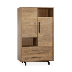 Thornbay Wandkast 2 deuren Hout 110cm
