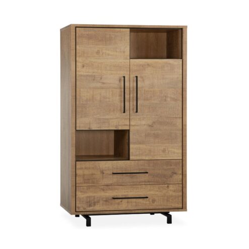 Thornbay Wandkast 2 deuren Hout 110cm