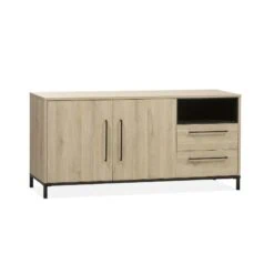Tresso Dressoir 2 deuren Lichthout 166cm