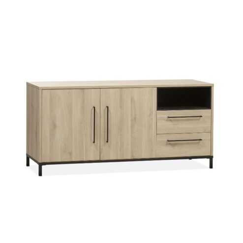 Tresso Dressoir 2 deuren Lichthout 166cm