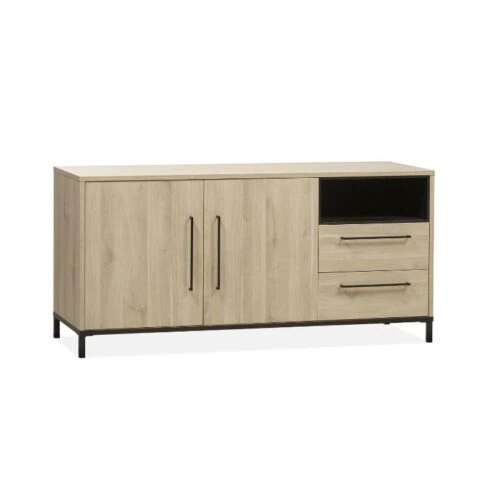 Tresso Dressoir 2 deuren Lichthout 166cm