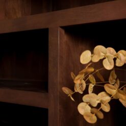 Vakkenkast Dortmund XL mangohout Walnoot 160cm (1)