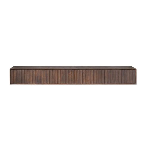 Zwevend Tv meubel Martin Bruin 200cm