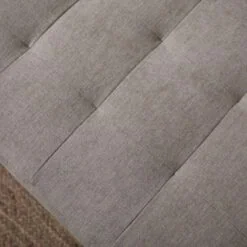 Bank Oreo Chaise longue rechts Linnen Beige (2)