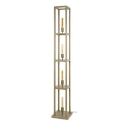 Debby 4-lichts Vloerlamp Beige