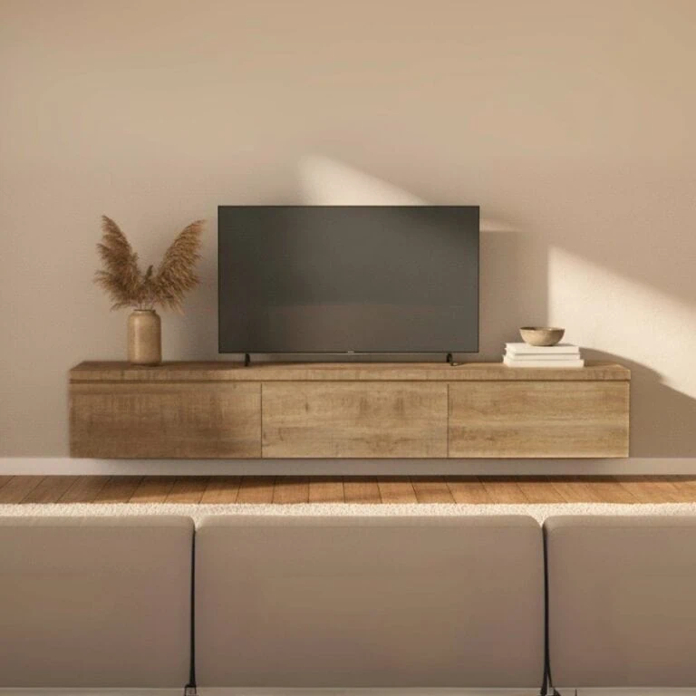 Halmsford Zwevend Tv meubel laag Mango (1)