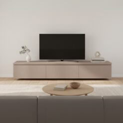 Halmsford Zwevend Tv meubel laag stonegrey