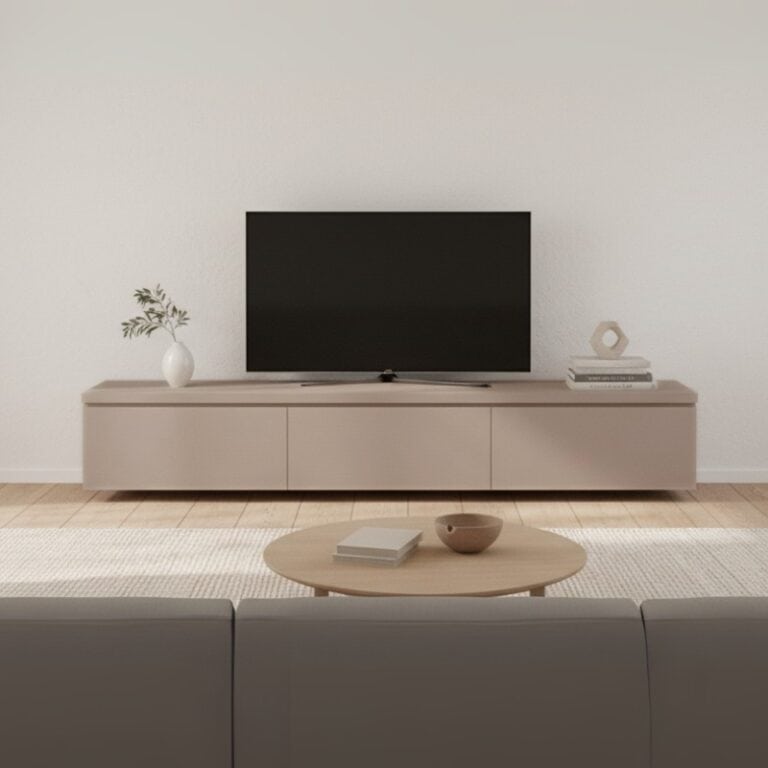 Halmsford Zwevend Tv meubel laag stonegrey