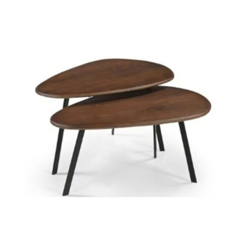 Mette Salontafel set van 2 Bruin