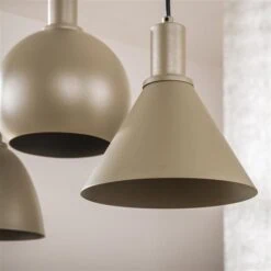Vinci 5-lichts Hanglamp Beige