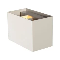 Wandlamp Muro Rechthoek Crème (1)