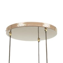 Bellure 3-lichts getrapte Hanglamp Bruin