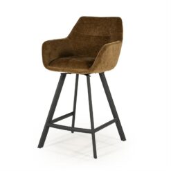 Bliss Barstoel met armleuning Mosterd
