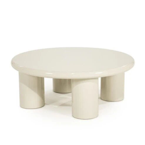 Bloop Salontafel rond Large Beige 80cm