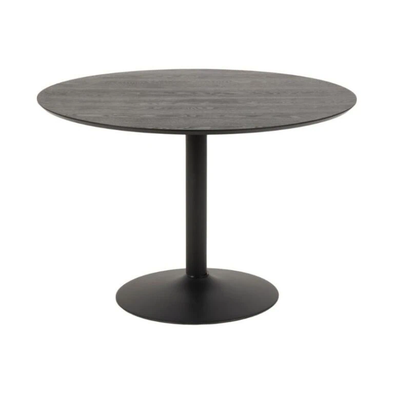 Brad Eettafel rond Zwart 110cm