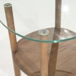 Cleo Bijzettafel Lichtbruin 50cm