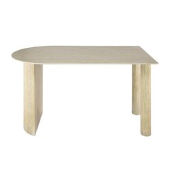 Corrado Eettafel ovaal Keramiek travertine 140cm