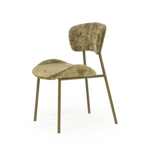 Dare Eetkamerstoel Groen Stof