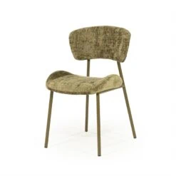 Dare Eetkamerstoel Groen Stof