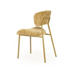 Dare Eetkamerstoel Mosterd Stof
