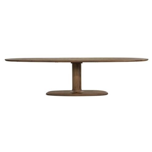 Eettafel Coco ovaal Lichtbruin mangohout 300cm