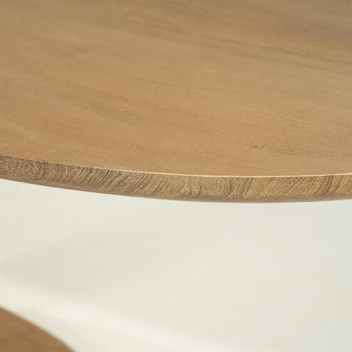 Eettafel Coco ovaal Naturel mangohout 180cm