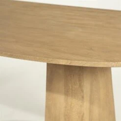 Eettafel Lune ovaal naturel 240cm