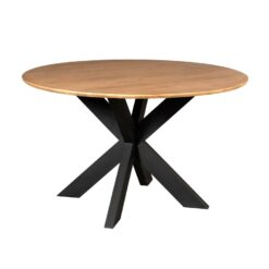 Eettafel Martin rond Naturel 130cm