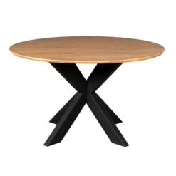 Eettafel Martin rond Naturel 150cm