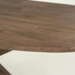 Eettafel Tycho ovaal Lichtbruin mangohout 210cm