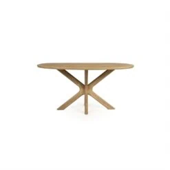 Eettafel Tycho ovaal Naturel mangohout 160cm