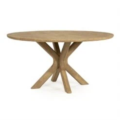 Eettafel Tycho rond Naturel mangohout 150cm