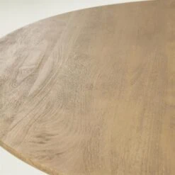 Eettafel Tycho rond Naturel mangohout 150cm