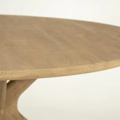 Eettafel Tycho rond Naturel mangohout 150cm