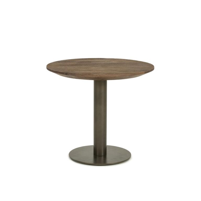 Esila Salontafel rond Bruin 50cm