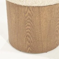 George Poef Beige hout 39cm